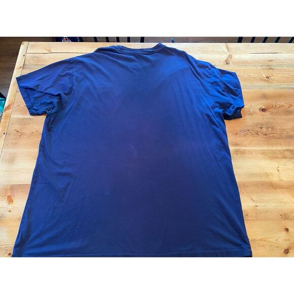 Polo Ralph Lauren Pocket T Shirt Mens 2XB Navy Red Pony Minor Flaw Shoulder - Picture 3 of 7